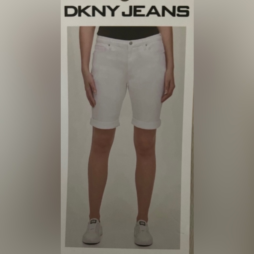 DKNY New with tagswhite shorts size 12